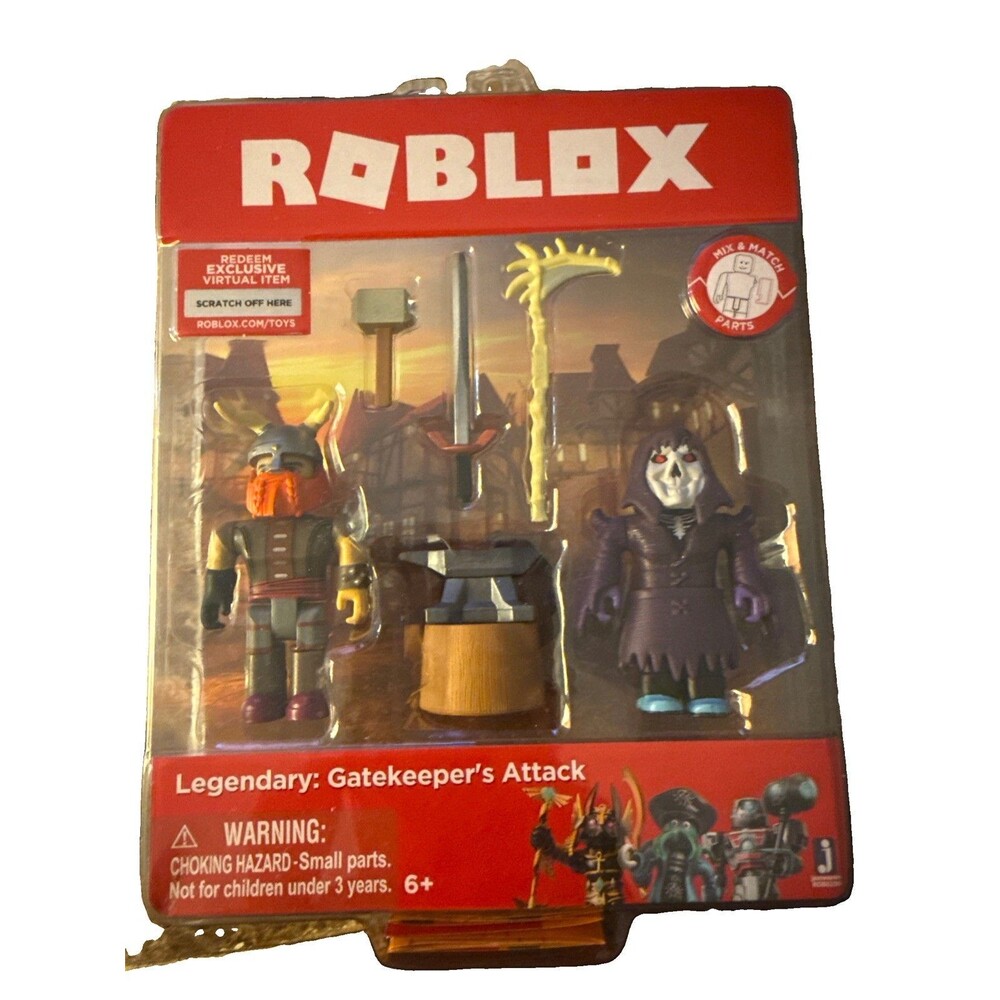 Roblox Legendary Gatekeeper's Attack figure set Jazwares